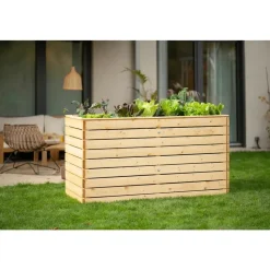 Westmann Hochbeet Asket XL 160 x 70 x 90 cm Braun