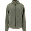 Whistler Pioneer Teddyfleece-Jacke Damen dusty olive 48