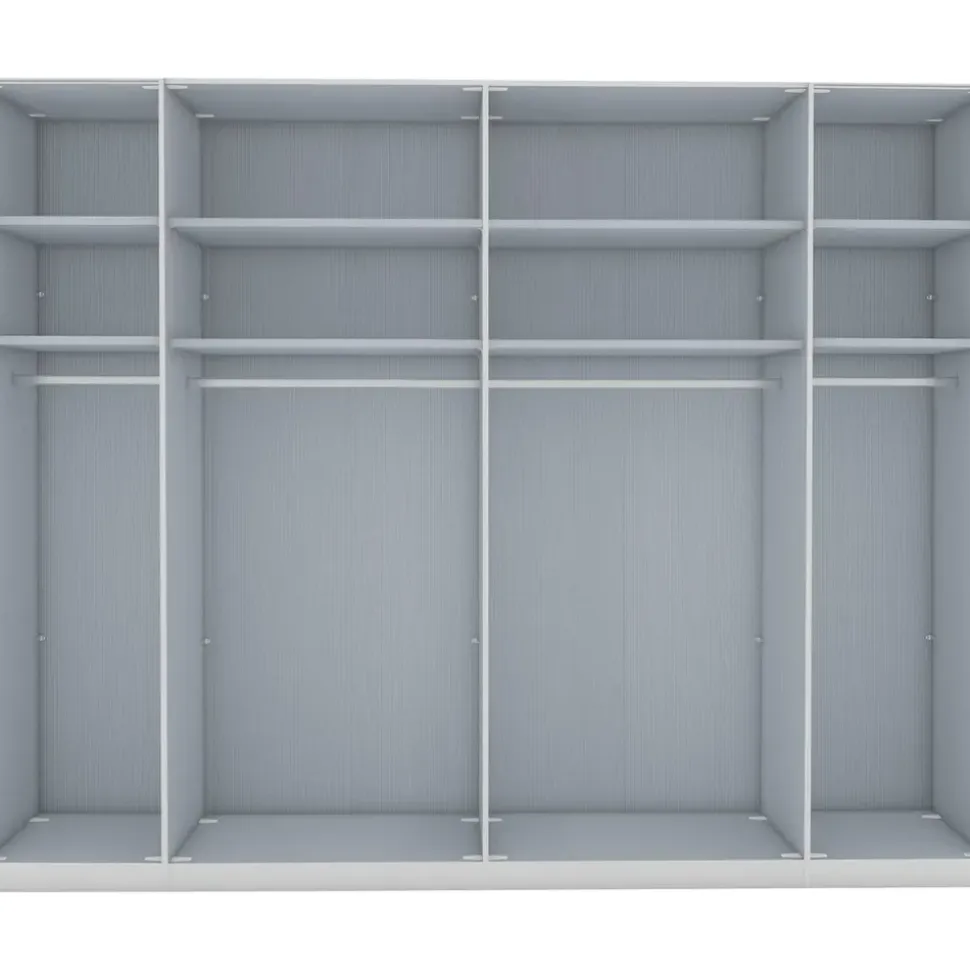 Wiemann Falttürenschrank Monaco 246,9 x 236 x 58 cm Beige/Braun