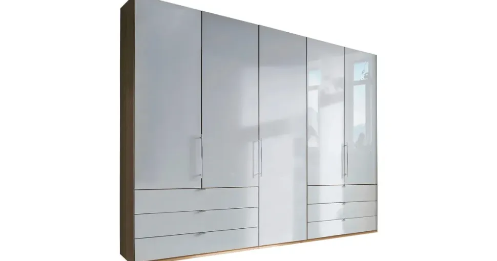 Wiemann Loft 250 x 216 x 58 cm weiß/eiche