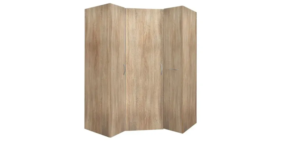 WIMEX Drehtürenschrank Multiraumkonzept 95 x 185 x 95 cm Holzoptik