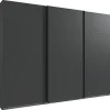 WIMEX Schiebetürenschrank Mugano 270 x 208 x 65 cm Schwarz