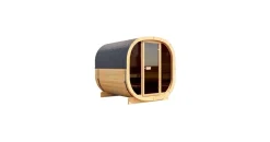 Wolff Finnhaus Gartensauna Calina 2123 Bausatz naturbelassen - 42 mm Ohne Ofen