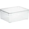 wolk direkt Aufbewahrungsbox Clearbox Men Shoe 26 x 36 x 14 cm 6-tlg. transparent