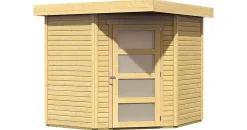 Woodfeeling Schwandorf 3 2,09 x 2,13 m natur