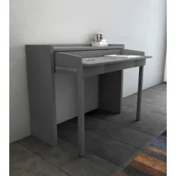 WoodMan Schreibtisch Desk 16 grau