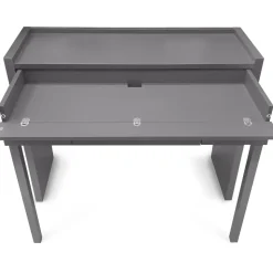 WoodMan Schreibtisch Desk 16 grau