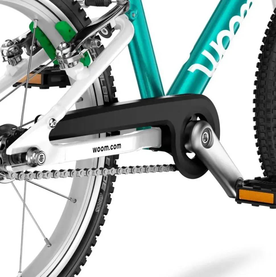 woom GO 3 16 Zoll metallic turquoise