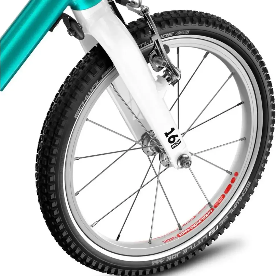 woom GO 3 16 Zoll metallic turquoise