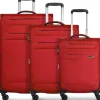 Worldpack Chicago Koffer-Set 3-tlg. rot