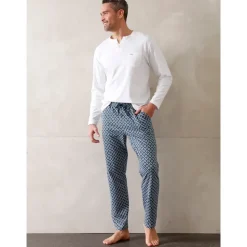 wäschepur Schlafanzug-Shirt Langarm Beige 56/58