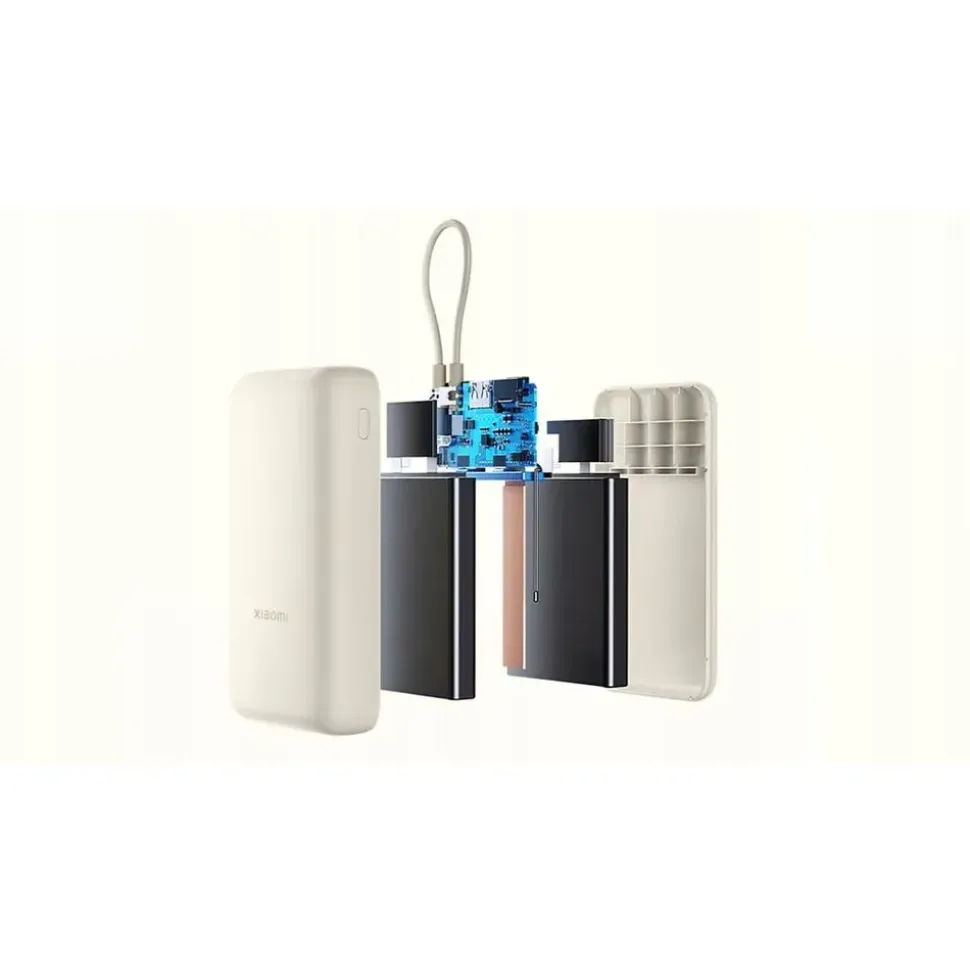 Xiaomi Power Bank 20000 Integrated Cable