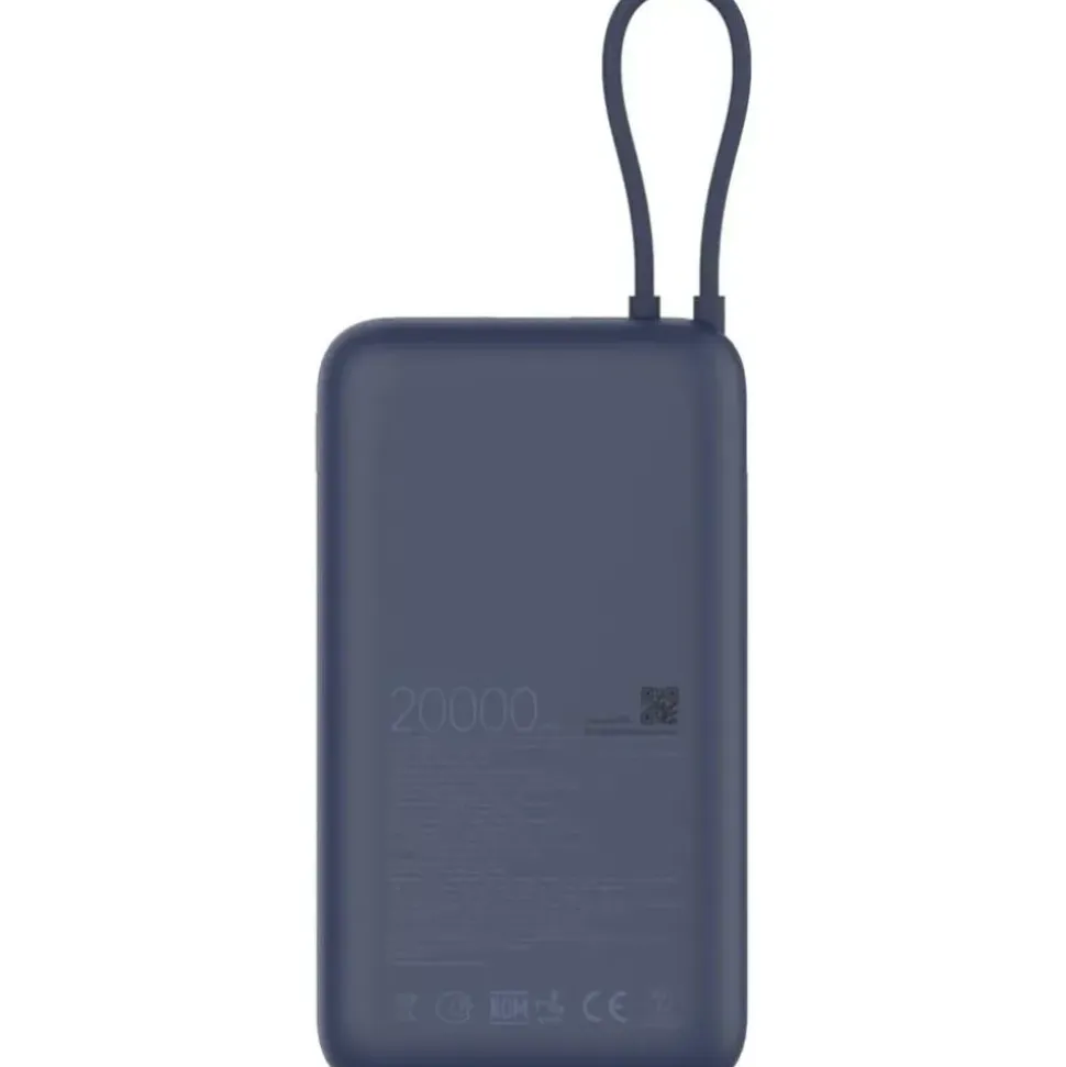 Xiaomi Power Bank 20000 Integrated Cable