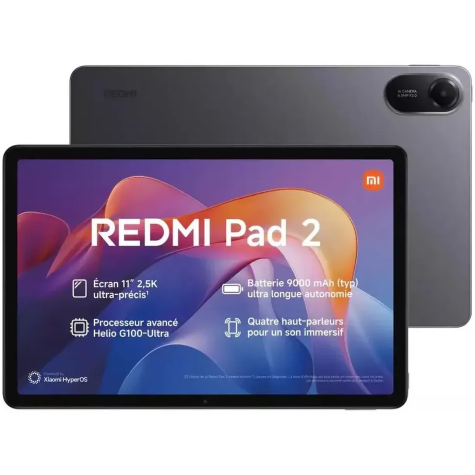 Xiaomi Redmi Pad 2 11" 8 GB RAM 256 GB Graphite Gray