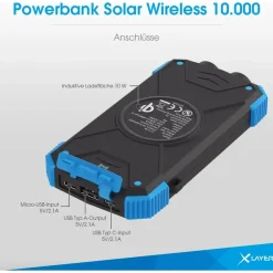 Xlayer Powerbank Plus Solar Wireless