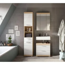 xonox.home Badezimmer-Set Lambada 3-tlg. Eiche