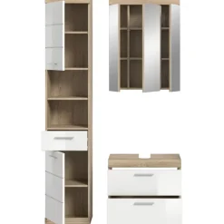 xonox.home Badezimmer-Set Lambada 3-tlg. Eiche