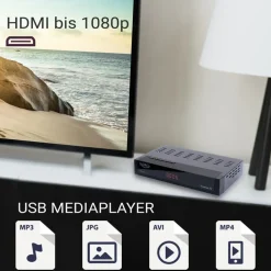 Xoro HRT 8730 Full HD schwarz