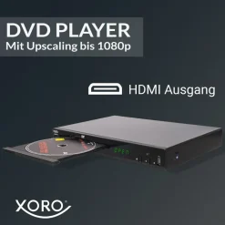 Xoro HSD 8470 DVD Player, schwarz