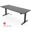 Yaasa Schreibtisch Desk Expert 200 x 80 cm Dunkelgrau/Schwarz