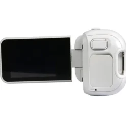 Yashica DigiPocket Camcorder Weitwinkelobjektiv Weiß