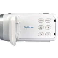 Yashica DigiPocket Camcorder Weitwinkelobjektiv Weiß