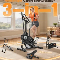 YoSuDa Crosstrainer Schwarz