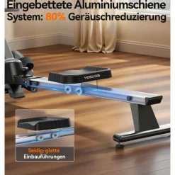 YoSuDa Rudergerät schwarz