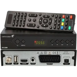 Zehnder HX 2200 Sat Receiver mit Aufnahmefunktion, HD fähig, Full HD, Digital Sat-Receiver