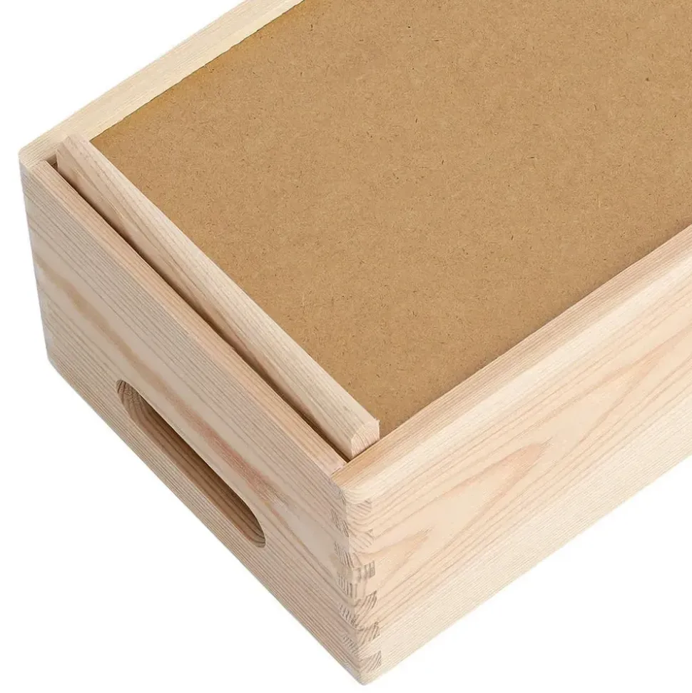 Zeller Aufbewahrungskiste 60 x 40 x 24 cm 1-tlg. beige