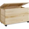 Zeller Aufbewahrungstruhe 73 x 39,5 x 45 cm 1-tlg. braun