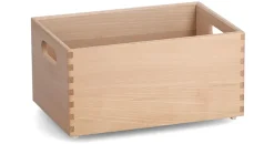 Zeller Holzkiste 30 x 20 x 15 cm 1-tlg. beige