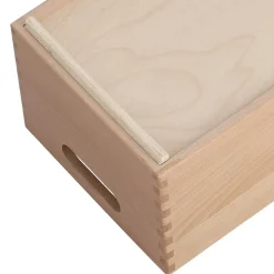 Zeller Holzkiste 30 x 20 x 15 cm 1-tlg. beige