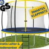 Zero Gravity Outdoor Trampolin 305 cm rund Blau/Gelb