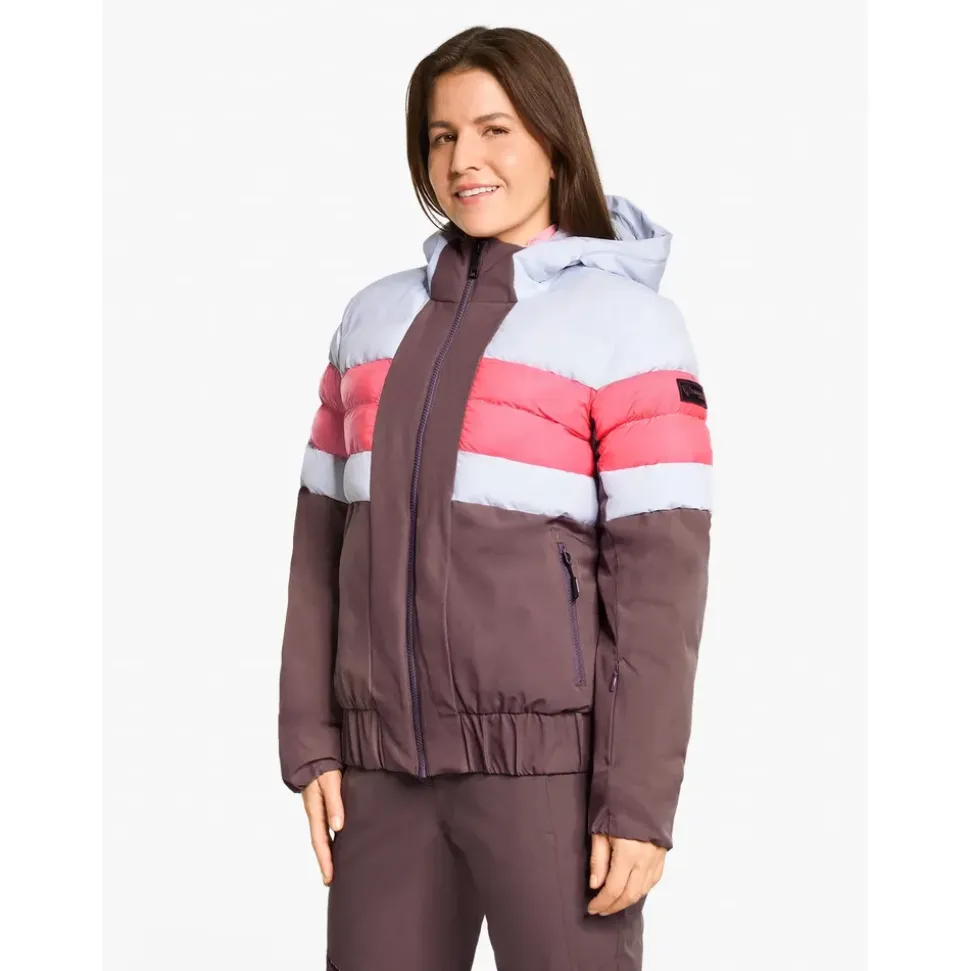 Ziener TINDIA-Z Skijacke dusty violet 38
